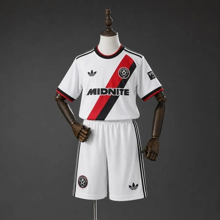 Sheffield United 2º Uniforme Kit Infantil · 26/27 · Infantil
