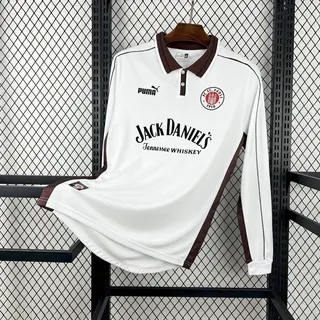 St. Pauli Retrô 99-00 · Manga Longa · Masculino
