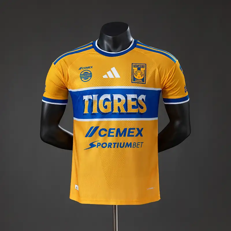 Tigres UANL 1º Uniforme Versão Jogador · 26/27 · Masculino