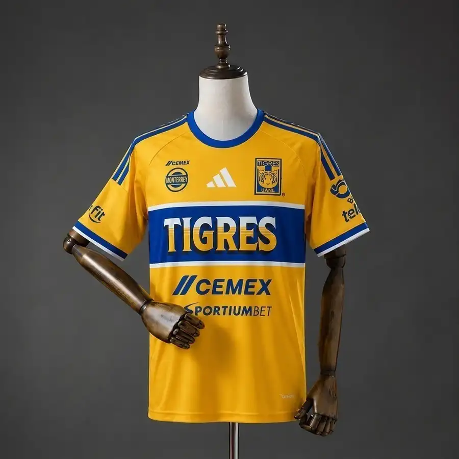 Tigres UANL 1º Uniforme Versão Torcedor · 26/27 · Masculino