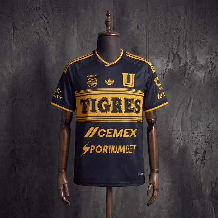 Tigres UANL 2º Uniforme Versão Torcedor · 26/27 · Masculino