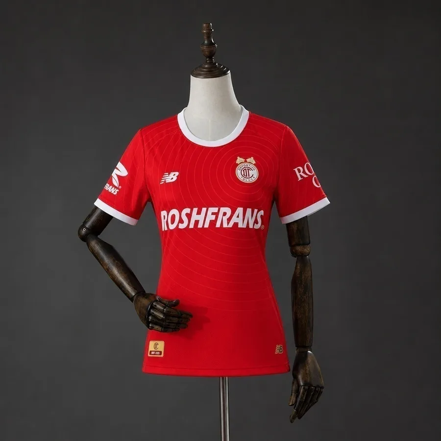 Toluca 1º Uniforme Versão Torcedor · 26/27 · Feminino