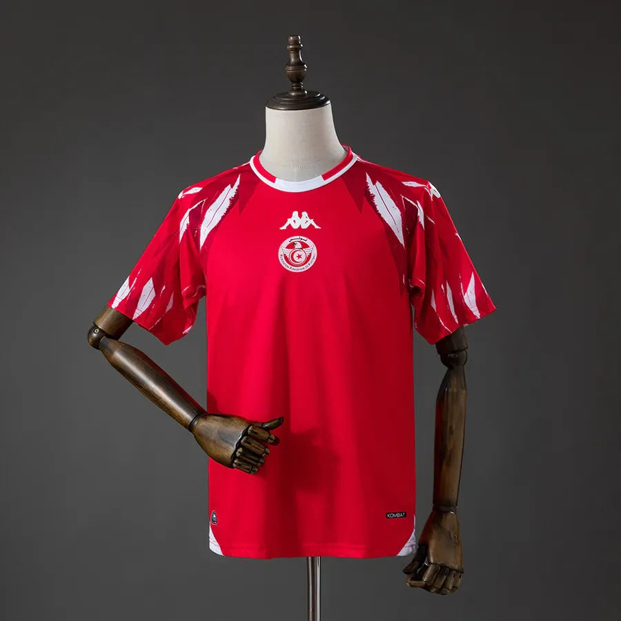Tunísia 1º Uniforme Versão Torcedor · 26/27 · Masculino
