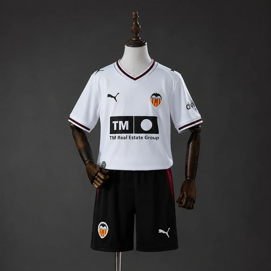Valencia 1º Uniforme Kit Infantil · 26/27 · Infantil