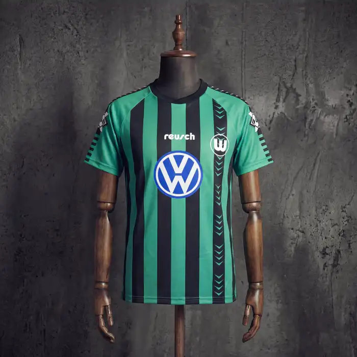 VfL Wolfsburg Retrô 94-95 · 2º Uniforme · Masculino