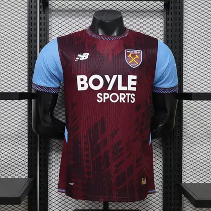 West Ham United 1º Uniforme Versão Jogador · 26/27 · Masculino