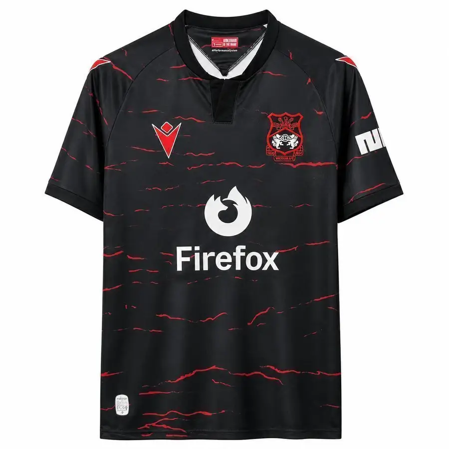 Wrexham 2º Uniforme Versão Torcedor · 26/27 · Masculino